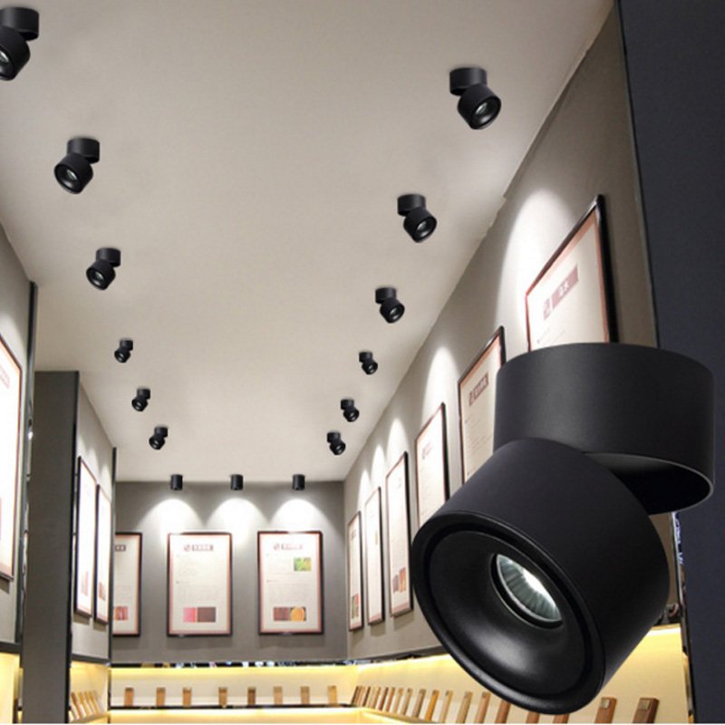 GLAMLEDLighting's tweet image. GLAMLED 360°  Adjustable  Surface Mounted Downlight Track Light #360Adjustable #Downlight #Museumlighting