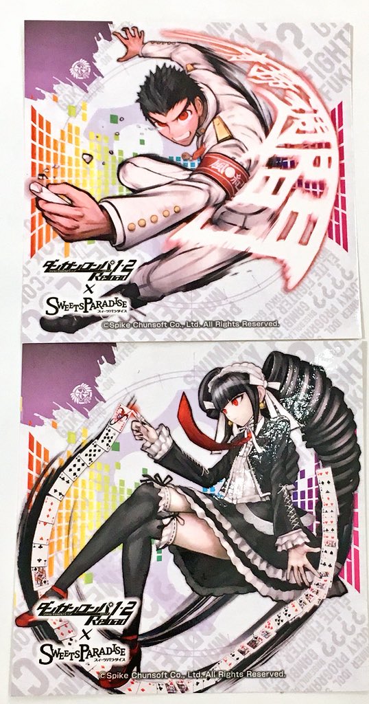 罪木蜜柑 注射器付きグレープソーダ ・江ノ島盾子 いちごみるく ・苗木