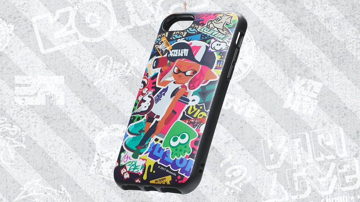 Splatoon スプラトゥーン イカたちが愛用しているイカ型のスマホが スマホケースとして商品化されるそうだ カラーはネオングリーン ネオンピンク グレーの全３色 遠くからでもそれと分かる 存在感バツグンの一品となっている 本日発売のiphone8