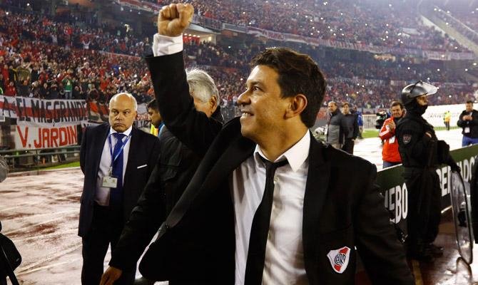 LaBaandaCARP's tweet photo. "Hicimos un partido perfecto. Mañana seguramente digan que fue un rival débil para nosotros, pero nosotros lo hicimos débil" #Gallardo https://t.co/u0TpU9Do0z