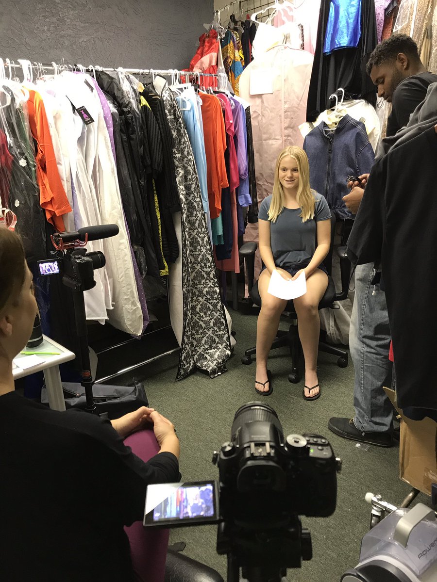 KCallawayDesign's tweet photo. Great interview tonight for the Phoenix Fashion Week Community Night Runway Show.  As a 12 year old designer, so grateful for this! https://t.co/IUmuMqvc5Y
