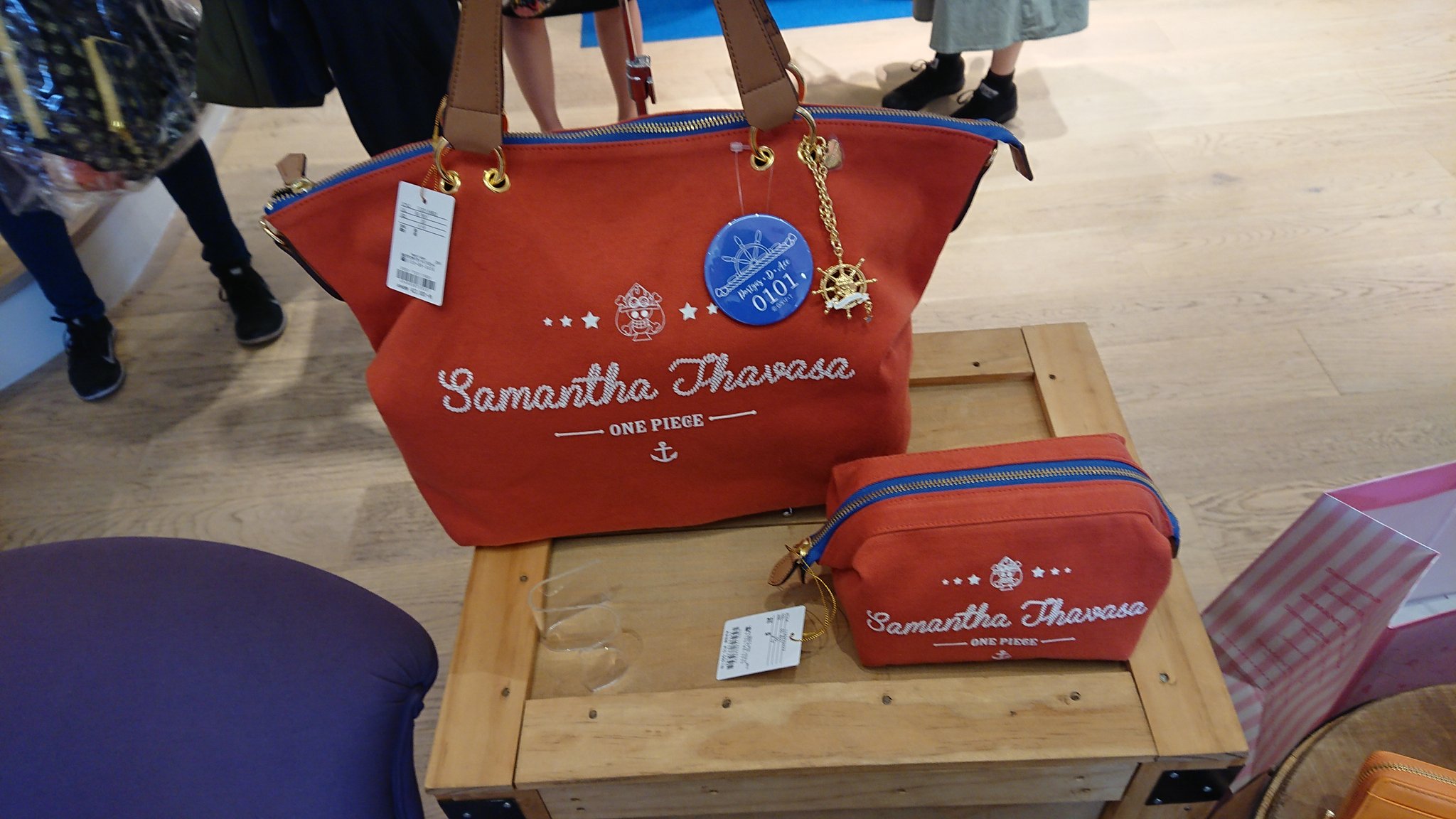 ティマ サマンサ ワンピースコラボ エース