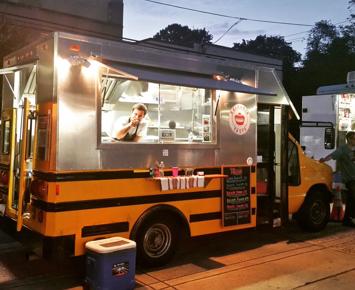 Another good night at <a href="/KTownFoodTrucks/">Ktown Food Trucks</a>. <a href="/MOCOfoodtrucks/">MOCOfoodtrucks</a>.
#balkancuisine #balkantruck #eatbalkan #balkankitchen