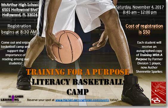 HigherLearningH's tweet image. Pre-Register online for Training For A Purpose Literacy Basketball Camp  #HigherLearningHoops