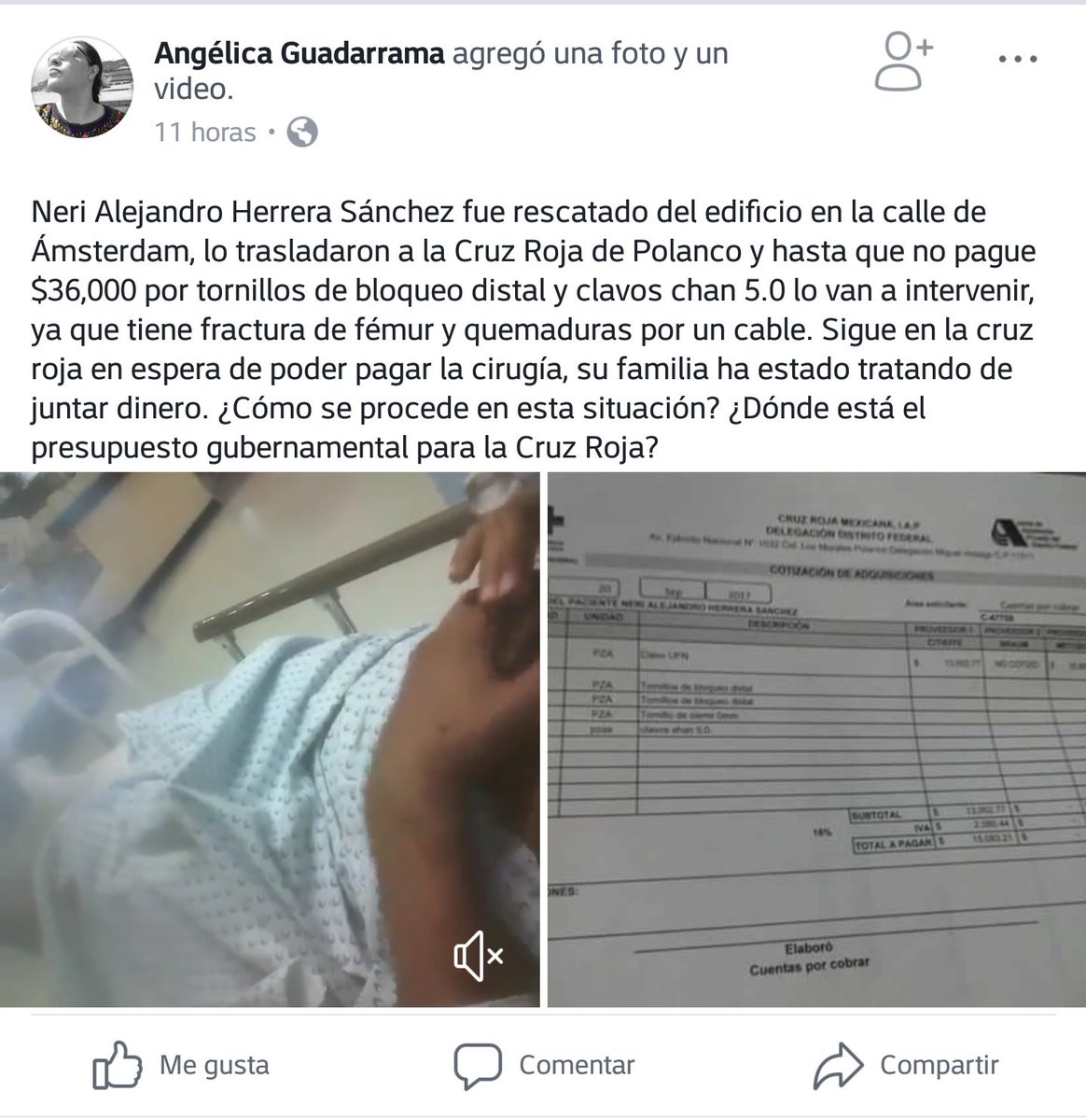 cas9982's tweet photo. Cruz roja siempre indica que ayuda y sus recolectas??? Es en serio @CruzRoja_MX??? https://t.co/I890RWCgdt