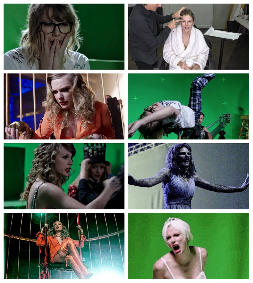 TSwiftNewsTH's tweet image. รายละเอียด เทย์เลอร์ คนเก่าแต่ละคนออกมาเนี้ยบหมดเลยค่ะ ไม่ว่าจะเป็นทรงผม การแต่งหน้า หรือ การวาดหมายเลข 13