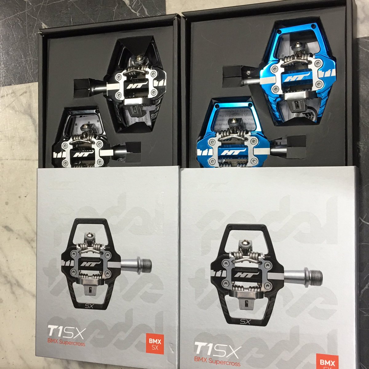 astbikes's tweet photo. お待たせしていた、HTのビンディングペダル‼️ようやく入荷‼️#ht #bmxrace #supercross #downhill #mountainbike #cliplesspedals https://t.co/6rwEovkPaB