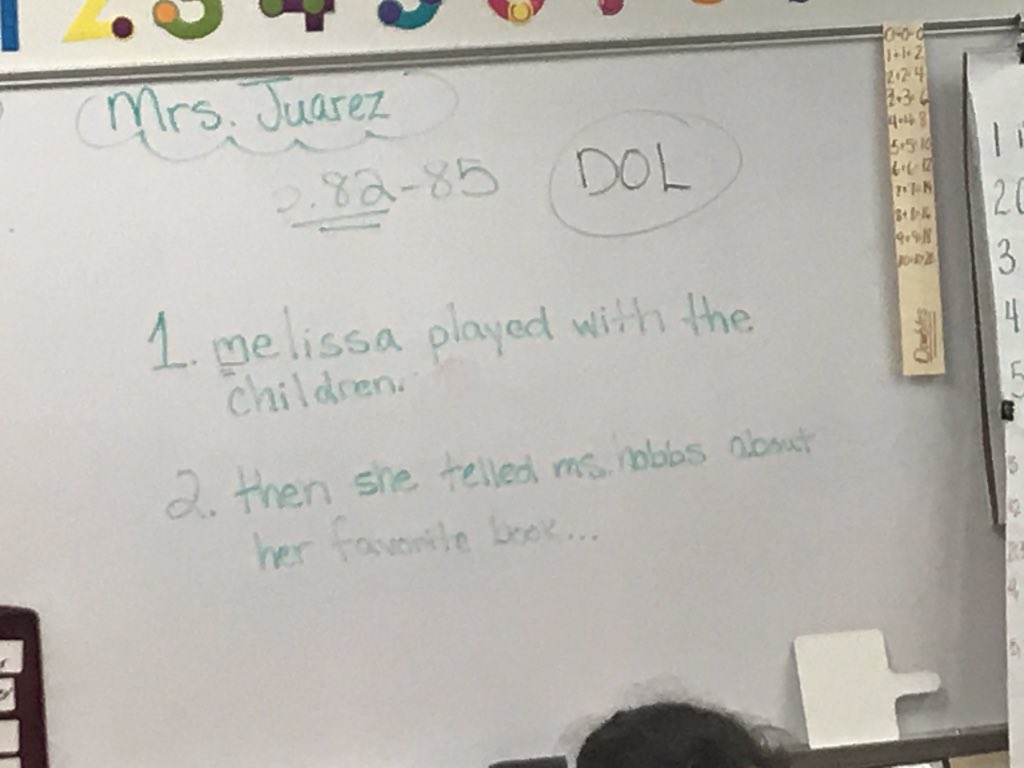 alysa_aaporras's tweet photo. correcting sentence and learning the difference between proper nouns and common nouns @MHaggerty_SHS @YHolguin_HDHES #intelligentstudents https://t.co/A7vOAxgaDn