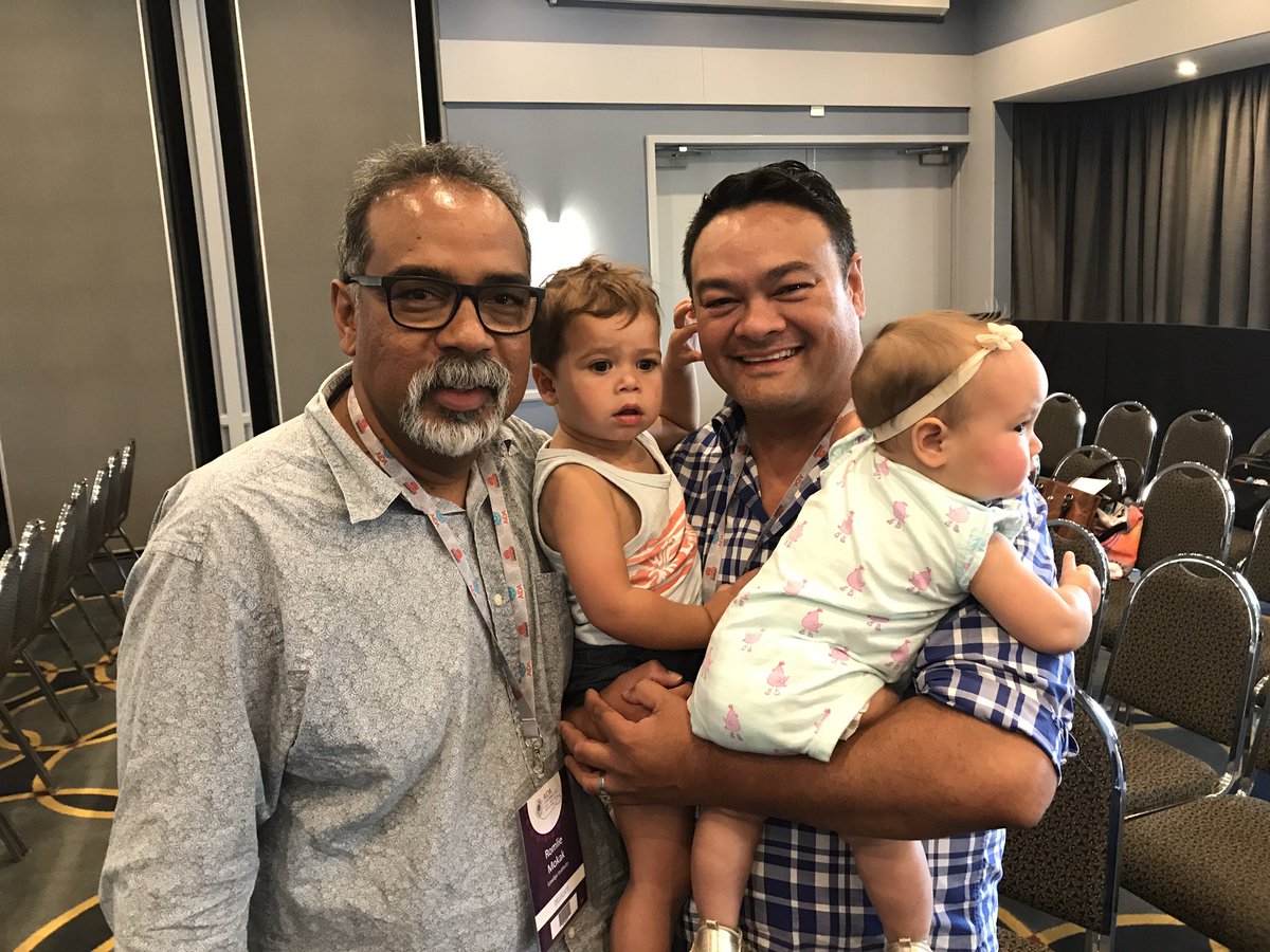 RMokak's tweet photo. Great catching up with the wonderful @KelvinKongENT and beautiful bubs @RACSurgeons #AIDA2017 @CPMC_Aust @NACCHOAustralia @croakeyblog https://t.co/txRp2bnUF9