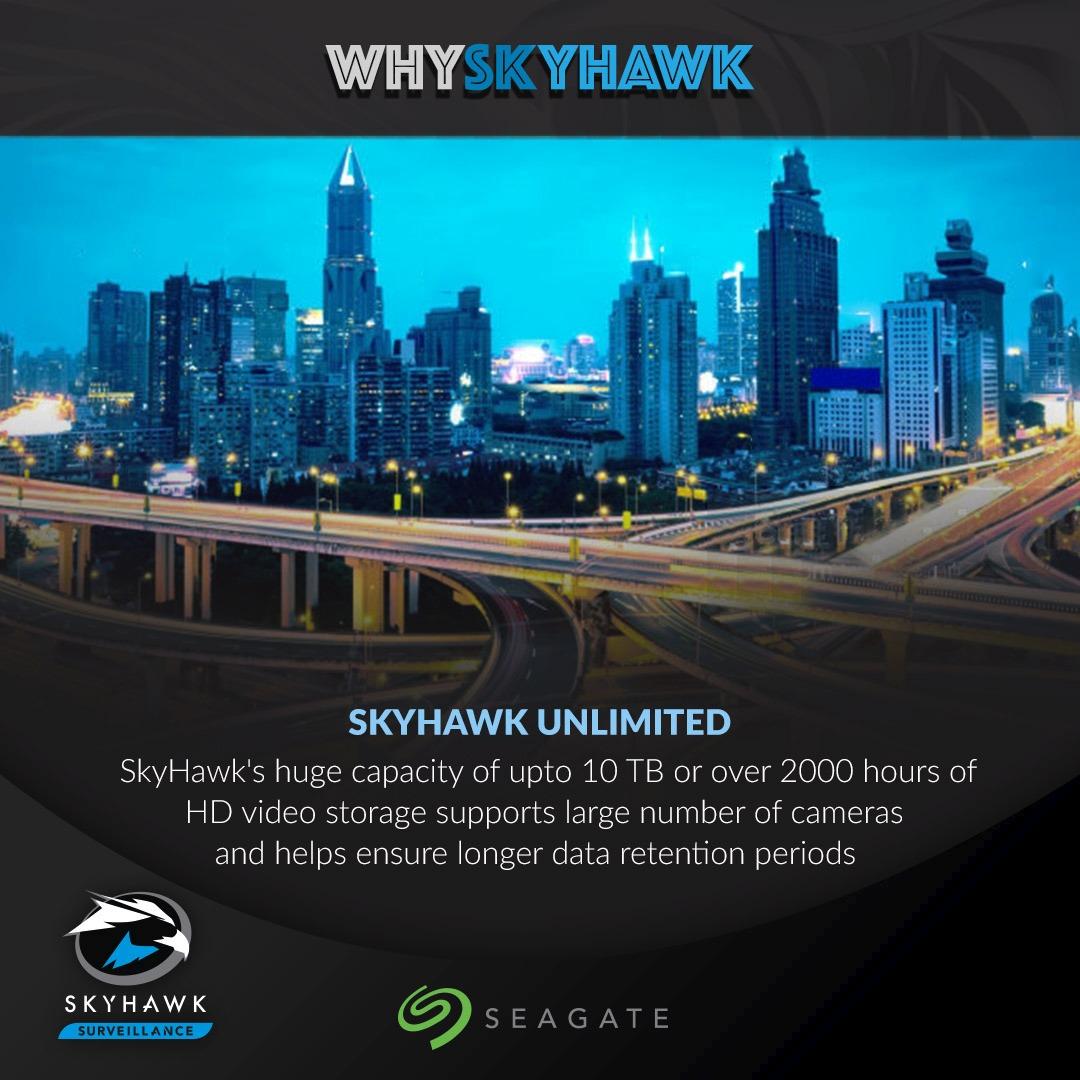 seagate_in's tweet image. Smarter, Safer and more Secure. Capable of a higher workload capacity than anything on the market.
 #SkyHawk #SurveillanceWeek #HardDrive