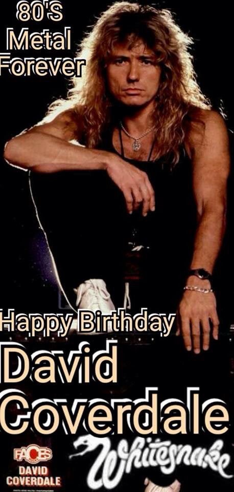Happy Birthday David Coverdale     legend 