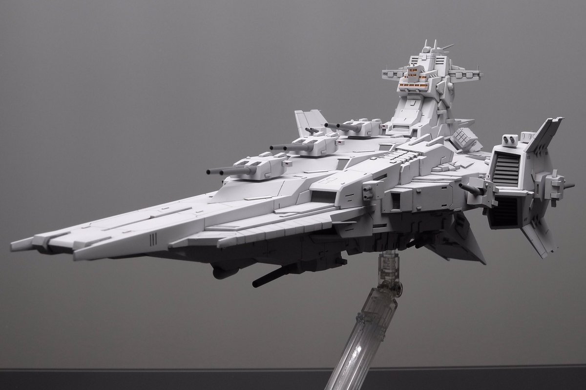 Hiloto ガンプラ ガンプラ製作 1 10 00 バーミンガム バーミンガム級大型宇宙戦艦の1番艦 1 10 Birmingham Class