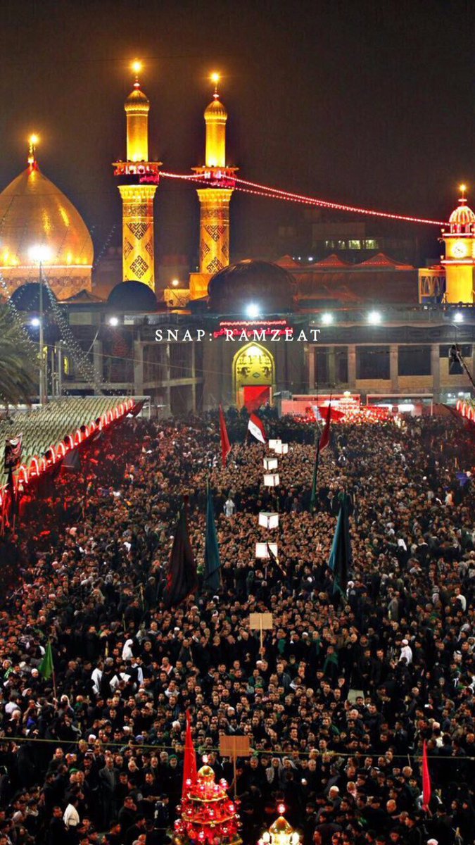 • لا ينقضي ذكِر الحسين بثغرهم🥀 ". 
• وعلى امتداد الدهر يوقدُ كاللَّهب 🌸