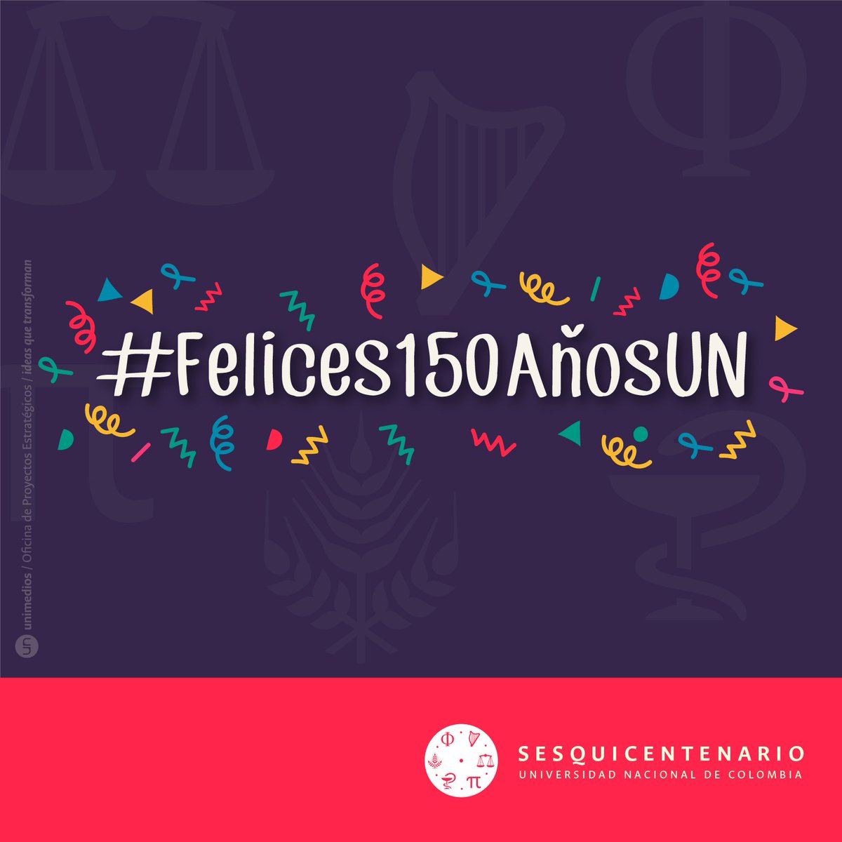 UNALOficial's tweet photo. Un día como hoy, pero hace 150 años un sueño se hizo realidad; nació la Universidad Nacional de Colombia 🇨🇴 #Felices150AñosUN https://t.co/g8psRq6oFe