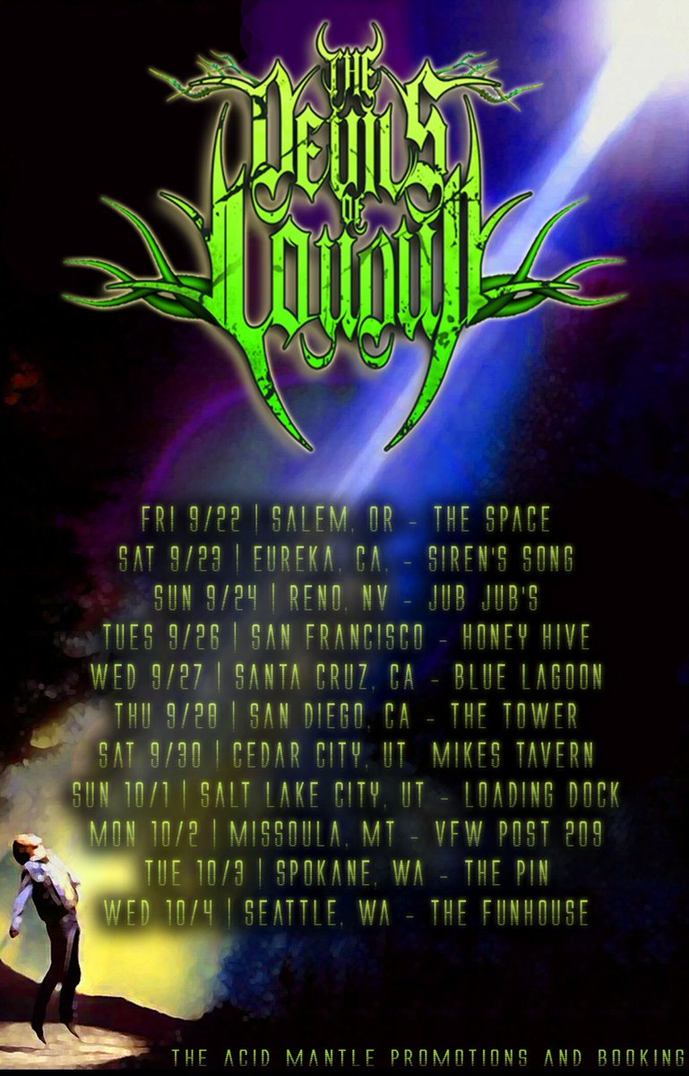 Hello Twitter it's been awhile, anyway. We start tour tomorrow! Come party with us.