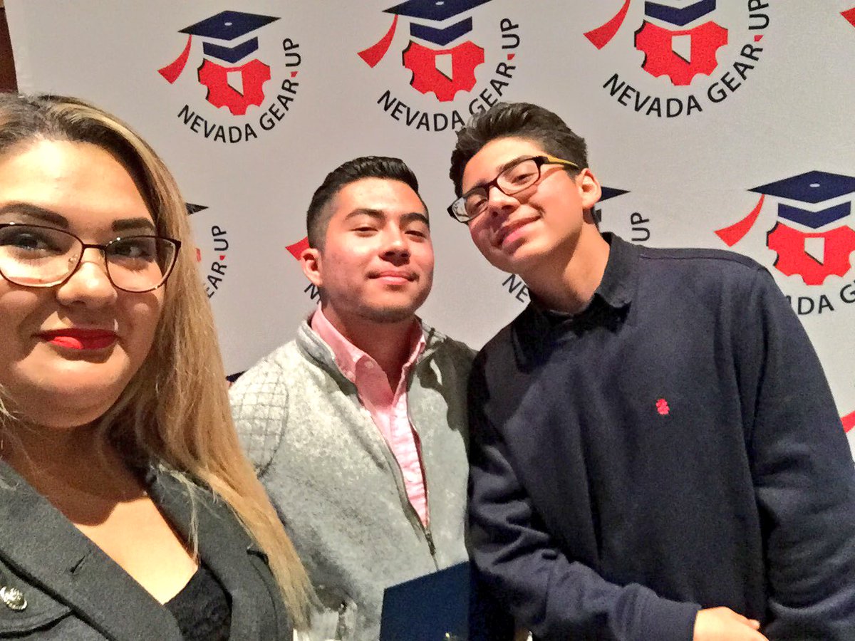 You always need a selfie! GEAR UP Success Night! #GEARUPWORKS #NationalGEARUPweek <a href="/WoosterColts/">Wooster High School</a> <a href="/edpartnerships/">NCCEP</a> <a href="/GEARUPNV/">Nevada State GEAR UP</a>