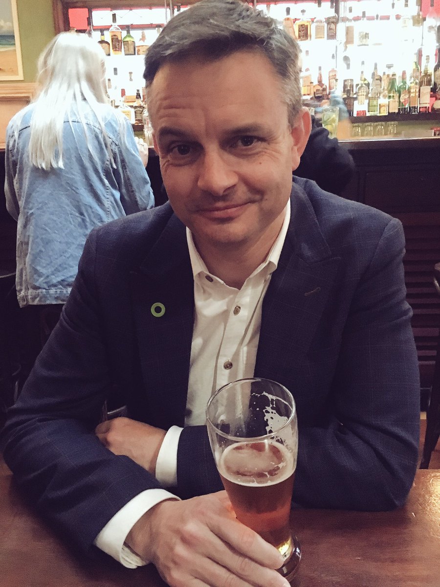 jamespeshaw's tweet photo. A quick beer break at Havana before I get back to campaigning 🍺 #Green2017 https://t.co/en9MioU4o8