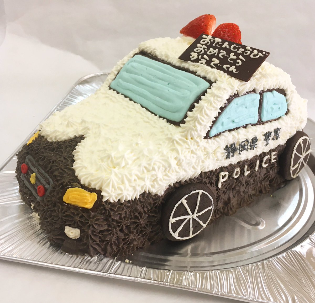 パトカーケーキ