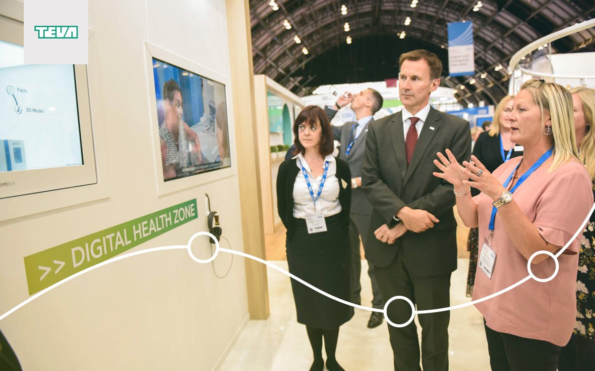 Teva_UK's tweet photo. Expert presenters, digital technologies &amp; an urban café  - take a look back at the #DigitalHealthZone  at #Expo17NHS https://t.co/dti32Y1zic https://t.co/HXynhvwiWF