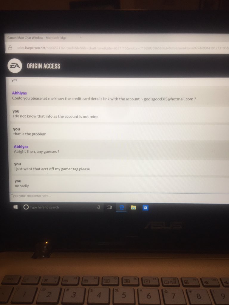 errkasmith's tweet photo. @EA  https://t.co/mgp8ZguRjN