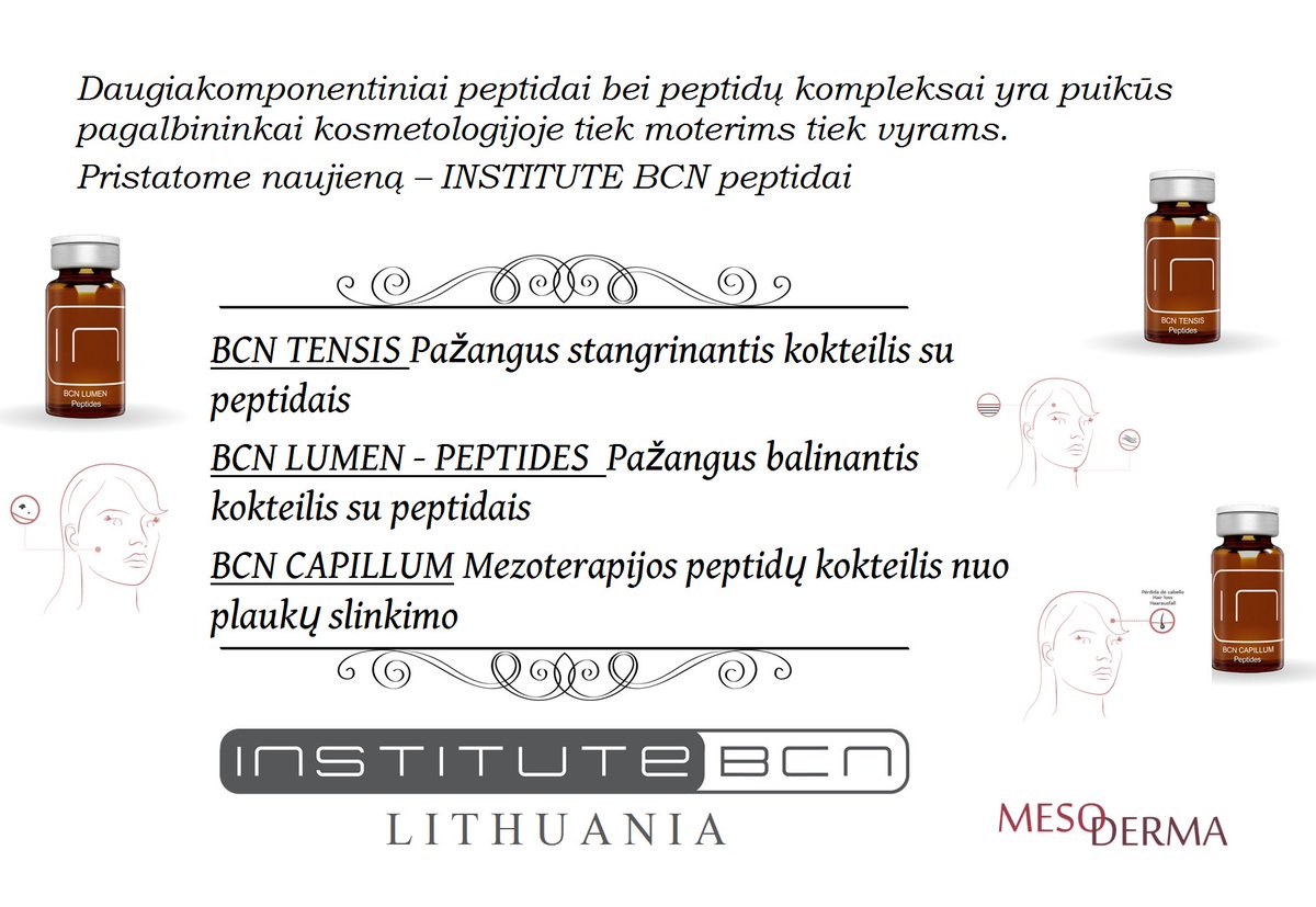MesoDerma2017's tweet image. Mesotherapeutic products for aesthetic purposes. Products can be combined to obtain 100% customized treatments #Mesoderma #BCN #Cosmetology