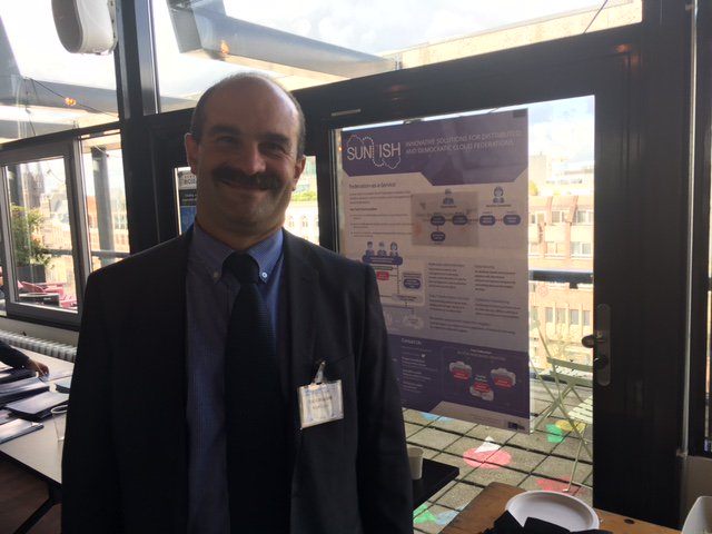 SUNFISH_Project's tweet image. #SUNFISH_Project at CloudWATCH event in Amsterdam #CWsummit presenting key outcomes: blockchain-based #FaaS approach. Was nice meeting all!
