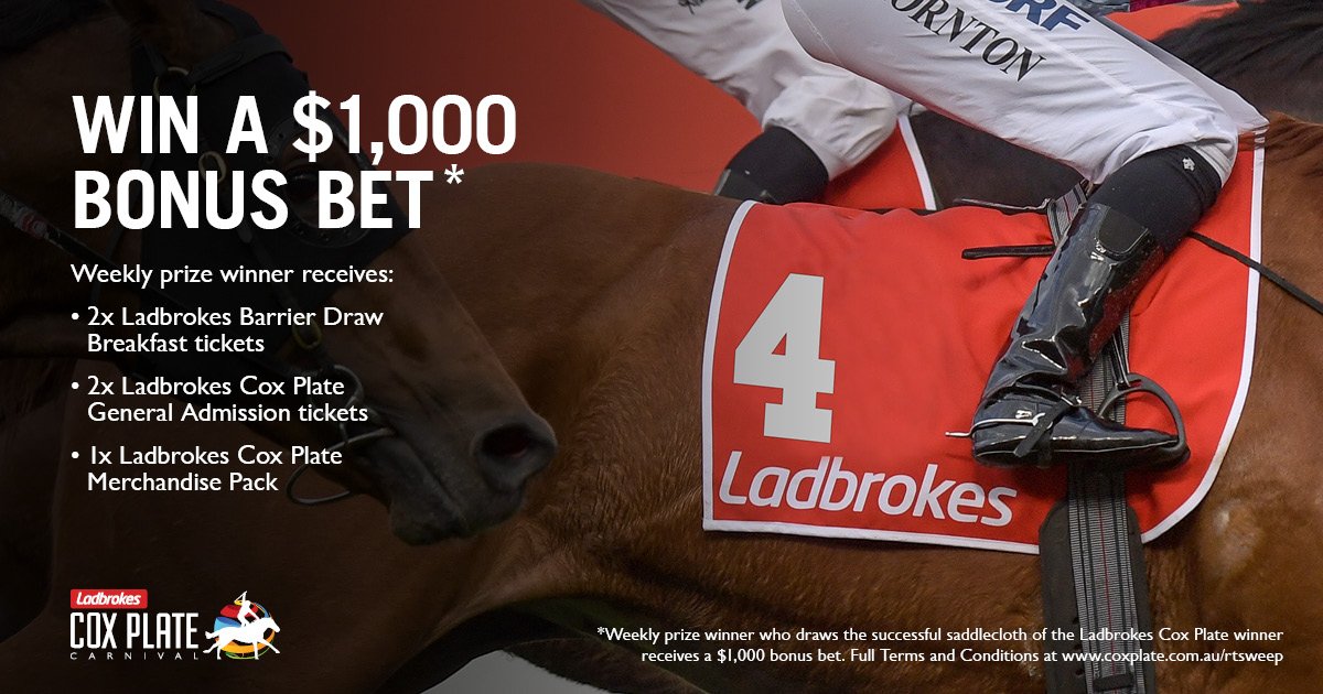 Ladbrokes Cox Plate tweet media