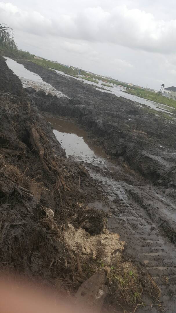 <a href="/followlasg/">The Lagos State Govt</a> Please stop sand filling and dredging of rivers/natural water sources to prevent #Lagosfloods @ Lekki County /#buenavistalagos