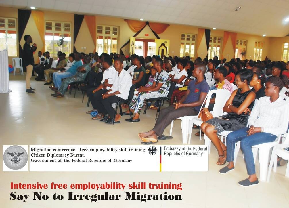 GlobalRlation's tweet image. Skills acquisition training held by citizen diplomacy bureau to grant youths skills to make them become better people in the society.