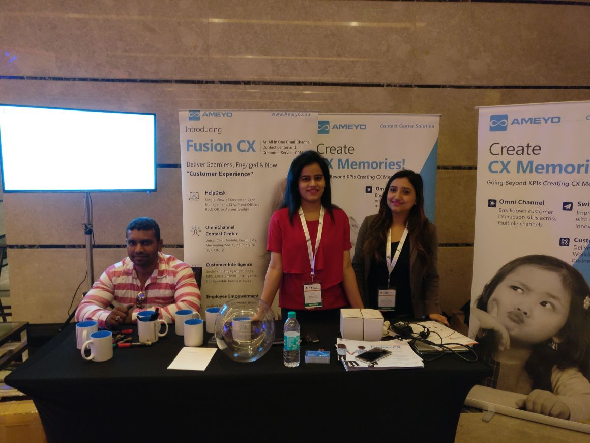 AmeyoCIM's tweet photo. We're #live @ #2ndCXStrategy!Drop by our booth to discuss about #CustomerExperience &amp; get your share of #CXmemories on your very own #CXMug! https://t.co/iVBcGKtLeZ