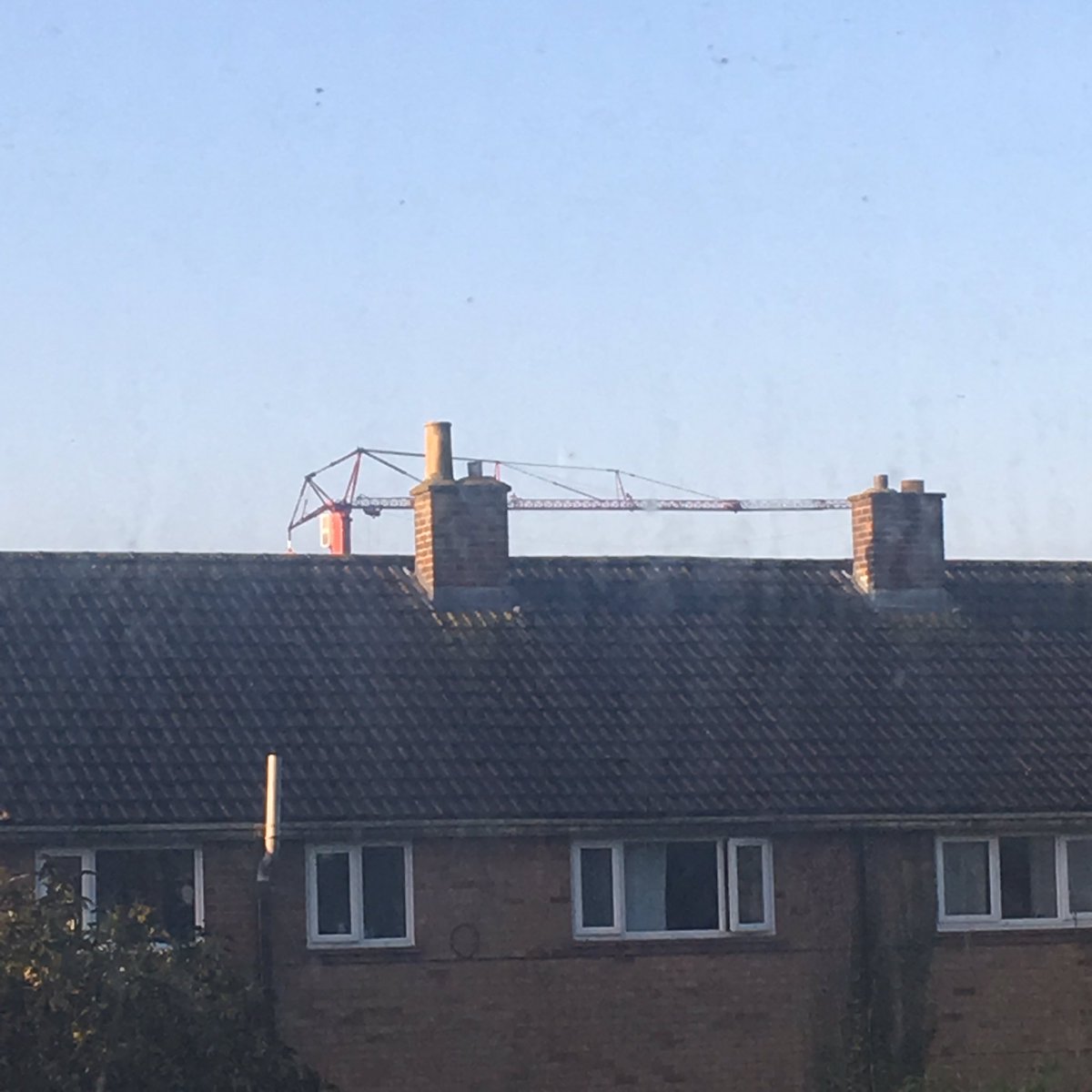 DavidMcleanCycl's tweet photo. The cranes have reached Chinton, lads. #cambridge #cambridgedevelopment #cambridgeonthemove https://t.co/HRK60Rs1mK
