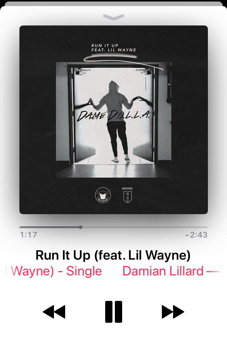 nmattioli12's tweet photo. .@Dame_Lillard single fire🔥“And I don’t play that. I’m stuntin for the payback. I’m from where Golden State at, but Portland where I lay at” https://t.co/619XClHXIr