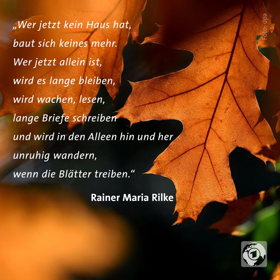 Tagesschau On Twitter Heute Ist Kalendarischer Herbstanfang