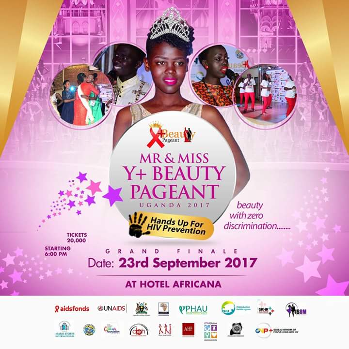 We are taking part in the #Yplus2017 'Hands Up for HIV prevention,Beauty with Zero Discrimination' @UNYPA1 23/Sept/17 @HotelAfricana Join Us