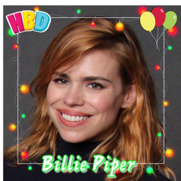 Happy Birthday Billie Piper, Scot Baio, Sue Perkins & Kristina Rihanoff    if it\s your Birthday have a lovely day 