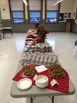 Ready to thank PES for all they do for our littlest Braves!