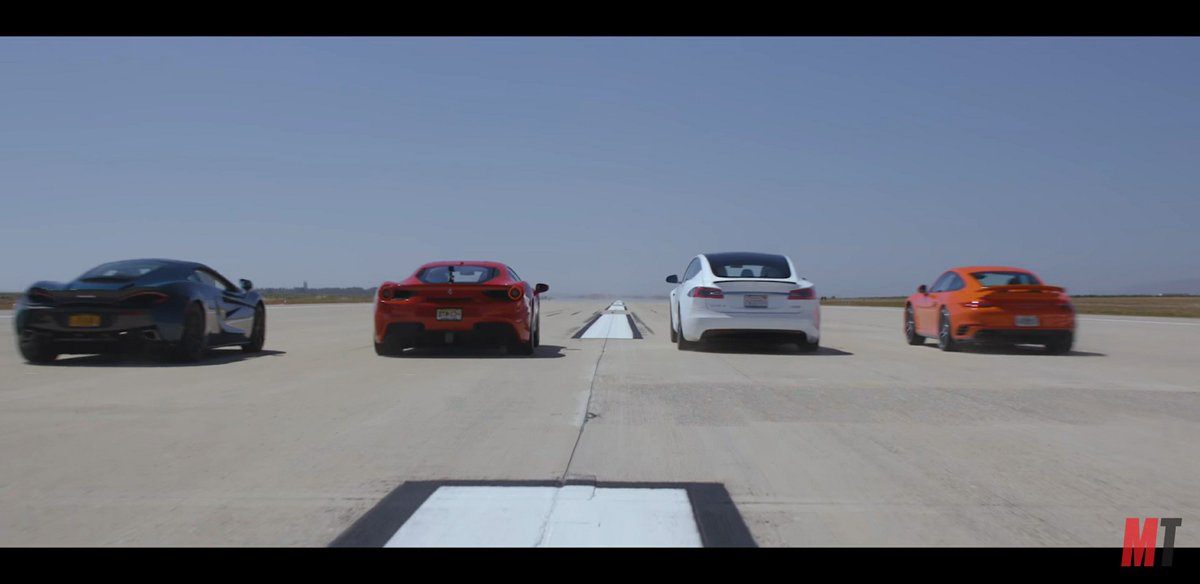 Tesla Model S P100D wins Motortrend's 7th annual "World's Greatest Drag Race" 👐 youtu.be/cvk18vx-nrY