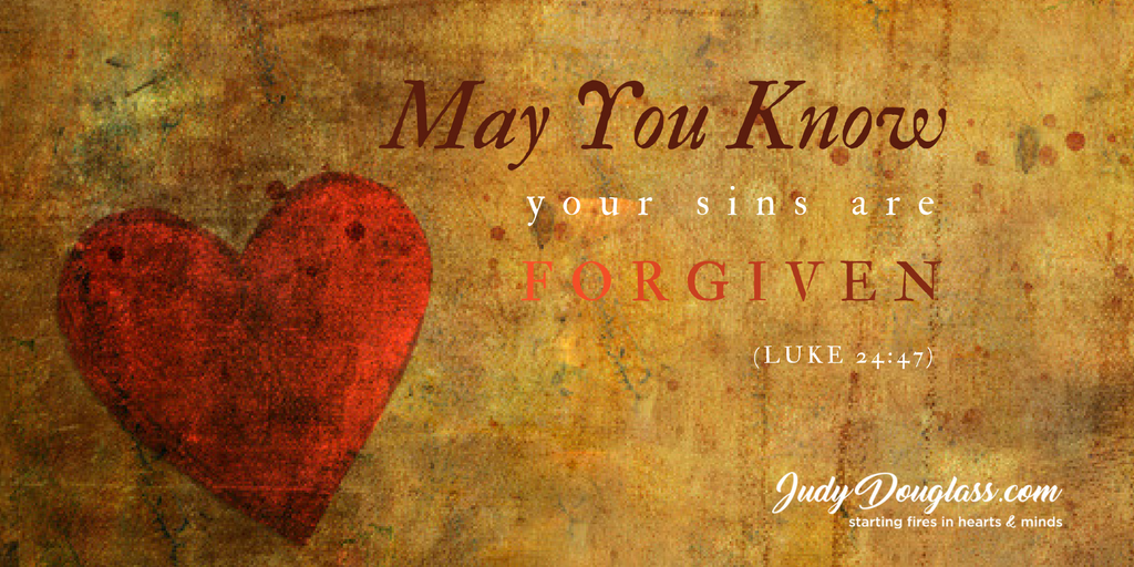 judydouglass417's tweet photo. Are your sins forgiven? #mercy #forgiveness #repentance #Ps103 #asfaraseastisfromwest #Is118 #whiteassnow #Heb10-16-18 #remembernomore https://t.co/EPH7jJpp3v