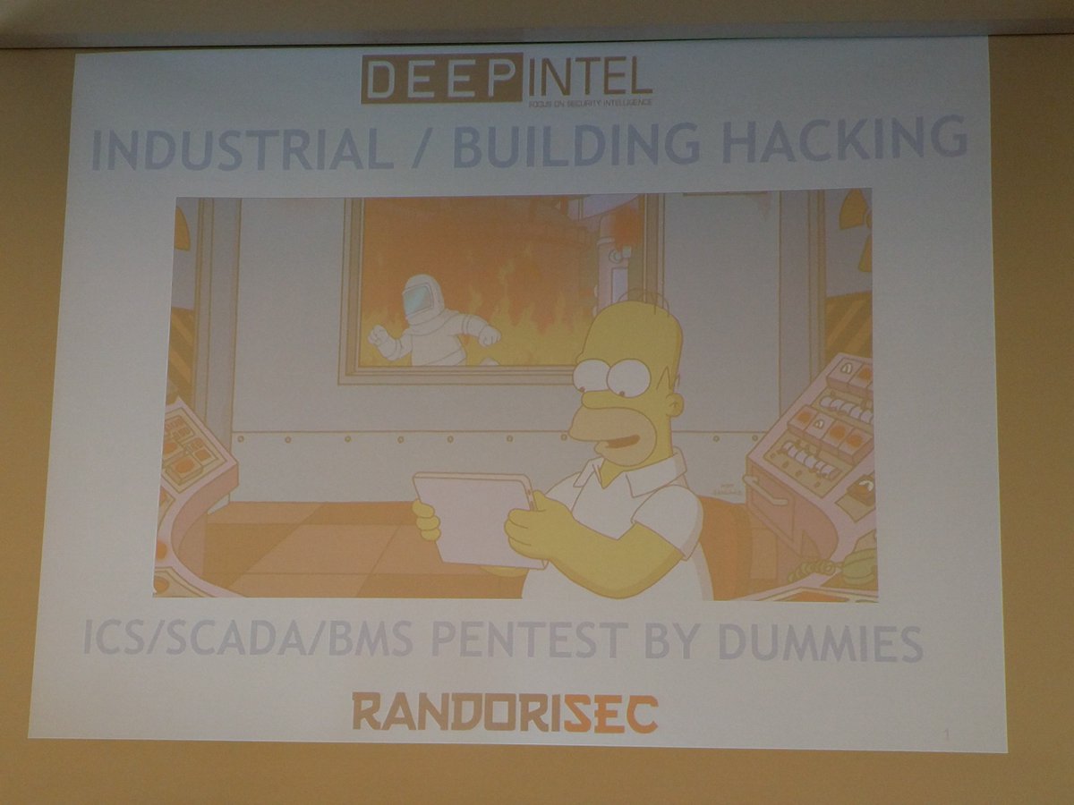 VAguileraDiaz's tweet photo. #Pentesting #BMS #modbus #BACnet by @ddouhine #DeepINTEL #DeepSec https://t.co/tEpRONFCjw