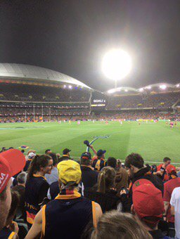 I think we're goin to Melbourne next weekend