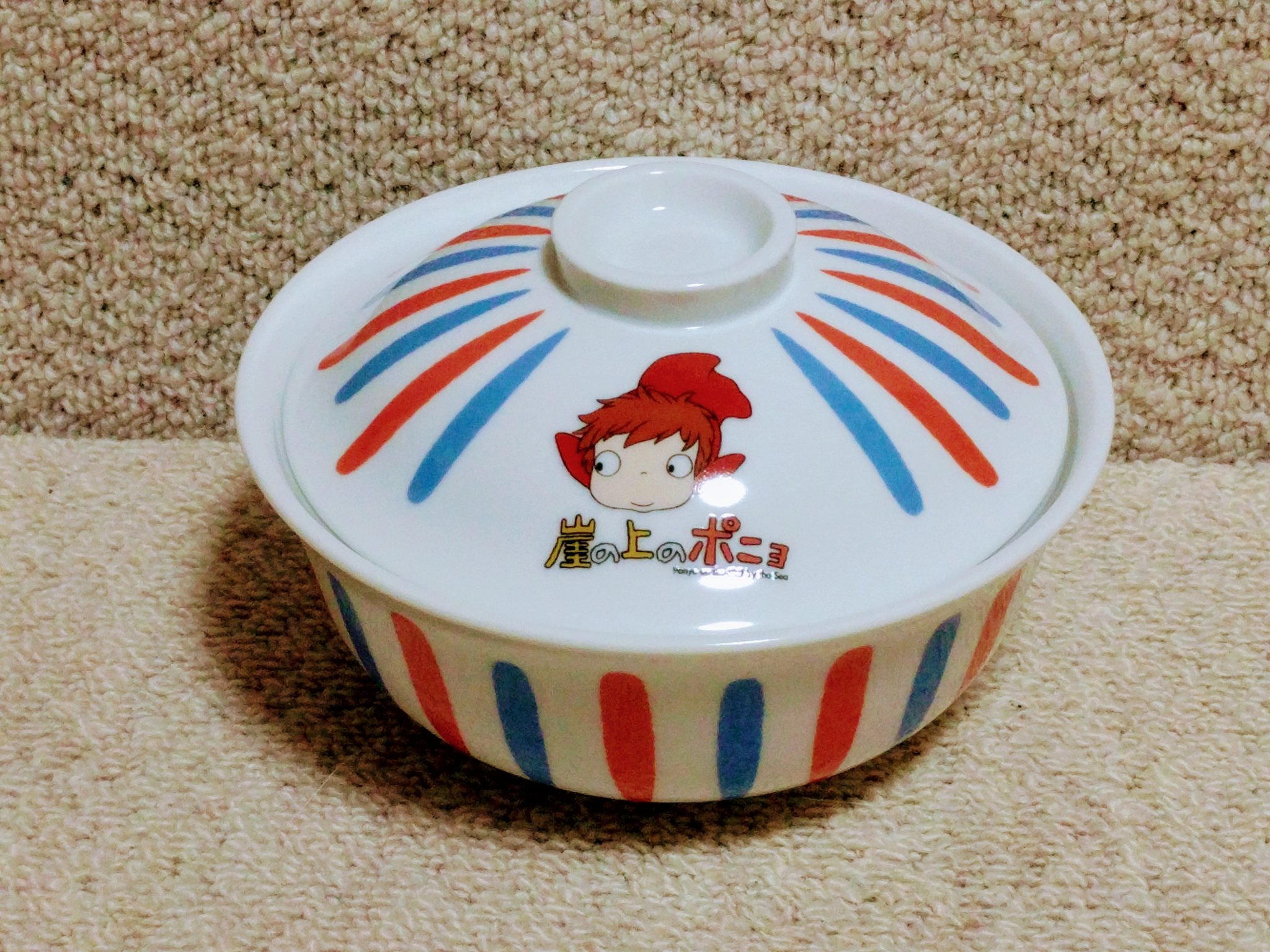 ジブリ美術館オリジナル 崖の上のポニョ どんぶり