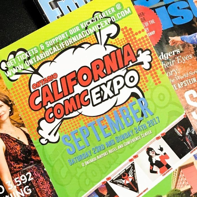 OntCaComicExpo's tweet photo. BIG things come in small packages! Come over and let's have some fun at OCCE this weekend! Sale Ends today $15 (@door $20) #occe #comics https://t.co/VKdcLsf7ab