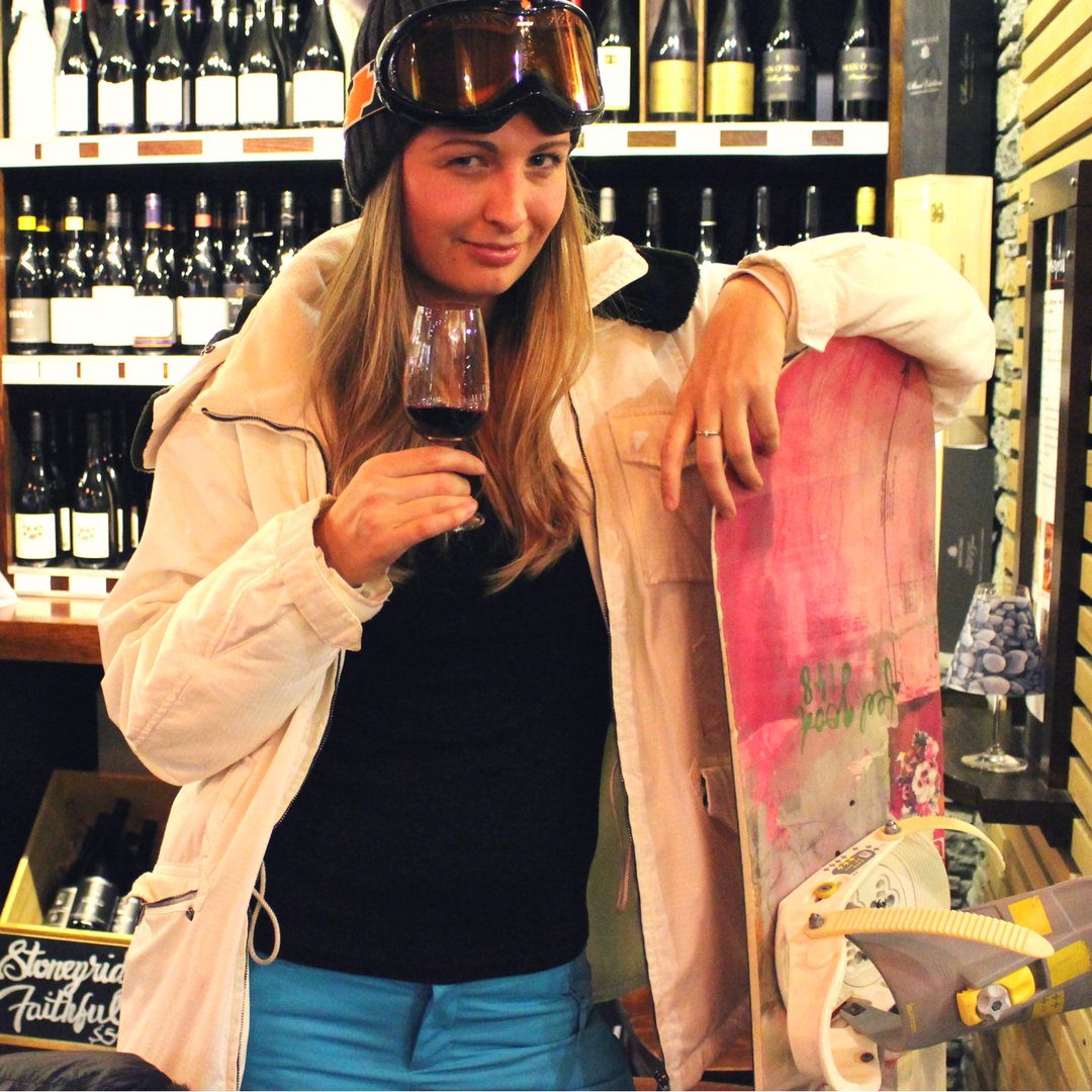 Spring skiing is here, you've nailed that 360, you have thighs of steel, come wash off that slushy snow with a grunty glass of red #winenz