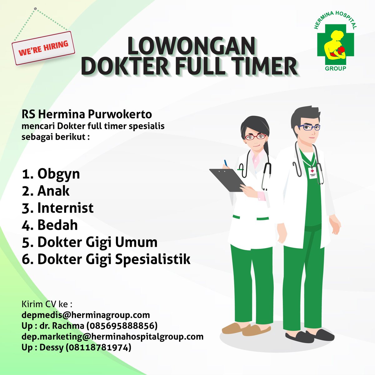 Gaji Perawat Di Rumah Sakit Hermina Tangerang / Rumah sakit ini memberikan pelayanan di bidang ...