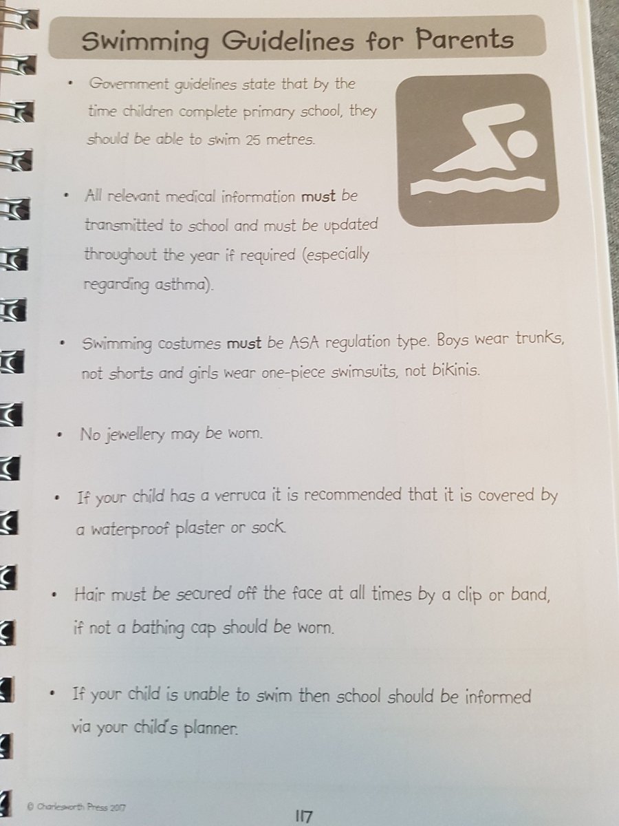 ACswim's tweet photo. Taken from a key stage 2 workbook.. this is an example of the challenge in schools swimming #reeducate #outdated #watersafety #swimgroup https://t.co/Wmnsbkg48q