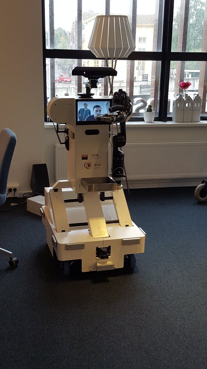 Even voorstellen Robot Rose
#slimstehuis #slimmerezorg #Alkmaar