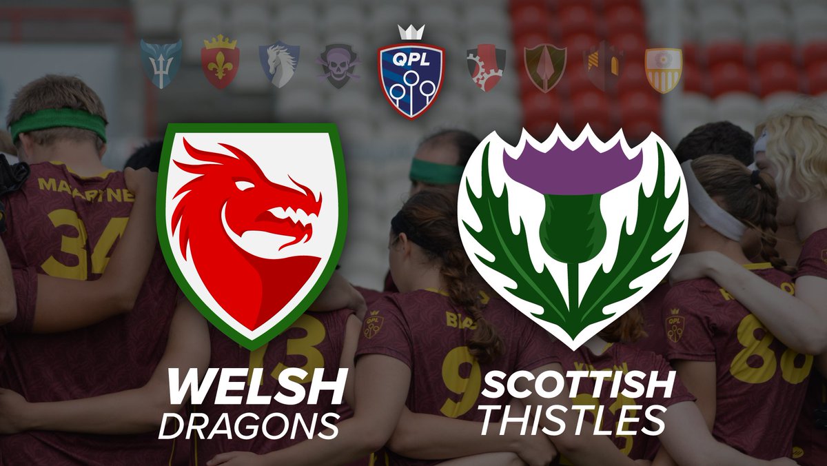 Welcome to our two new 2018 teams: the <a href="/QPLDragons/">Welsh Dragons</a> and the <a href="/QPLThistles/">Scottish Thistles</a>! 
Read more: quidditchpremierleague.com/2017/09/22/the…
#ThistleBeGreat
#DragonsRoar
