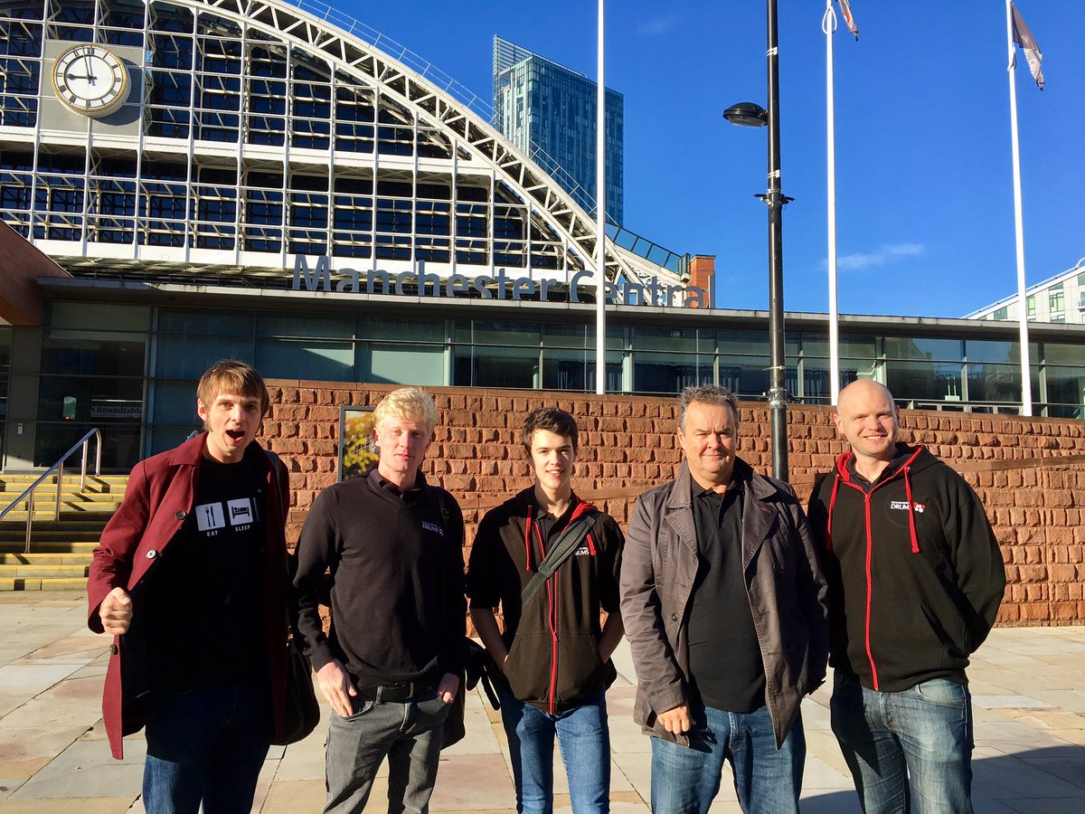 Good Morning from Manchester!

The team are all set to commence the load-in for the UK Drum Show!

#ukdrumshow #drums