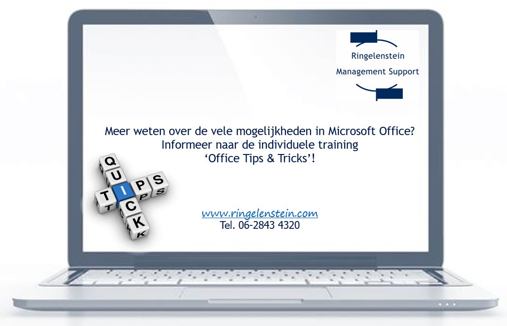 Thuiskantoor: bijwerken website en belafspraak #opdrachtgevers en leuke nieuwe plannen voor Ringelenstein Management Support #zzp #VA #rms