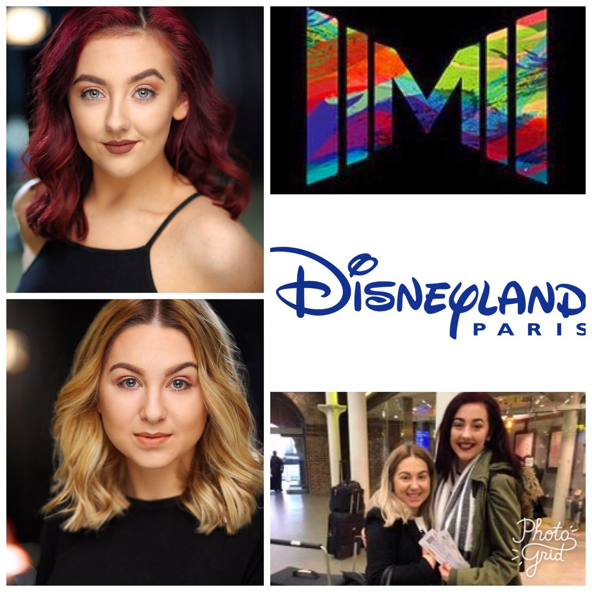 Graduate News ! 2017 Grads Chloe &amp; Jess off to Paris today to begin contacts <a href="/DisneylandParis/">Disneyland Paris</a> #makeitmasters #mastersgirl